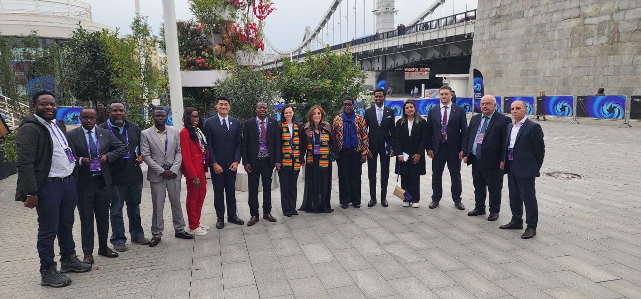 Delegates from across Africa and beyond gathered by the river at the Global Digital Forum